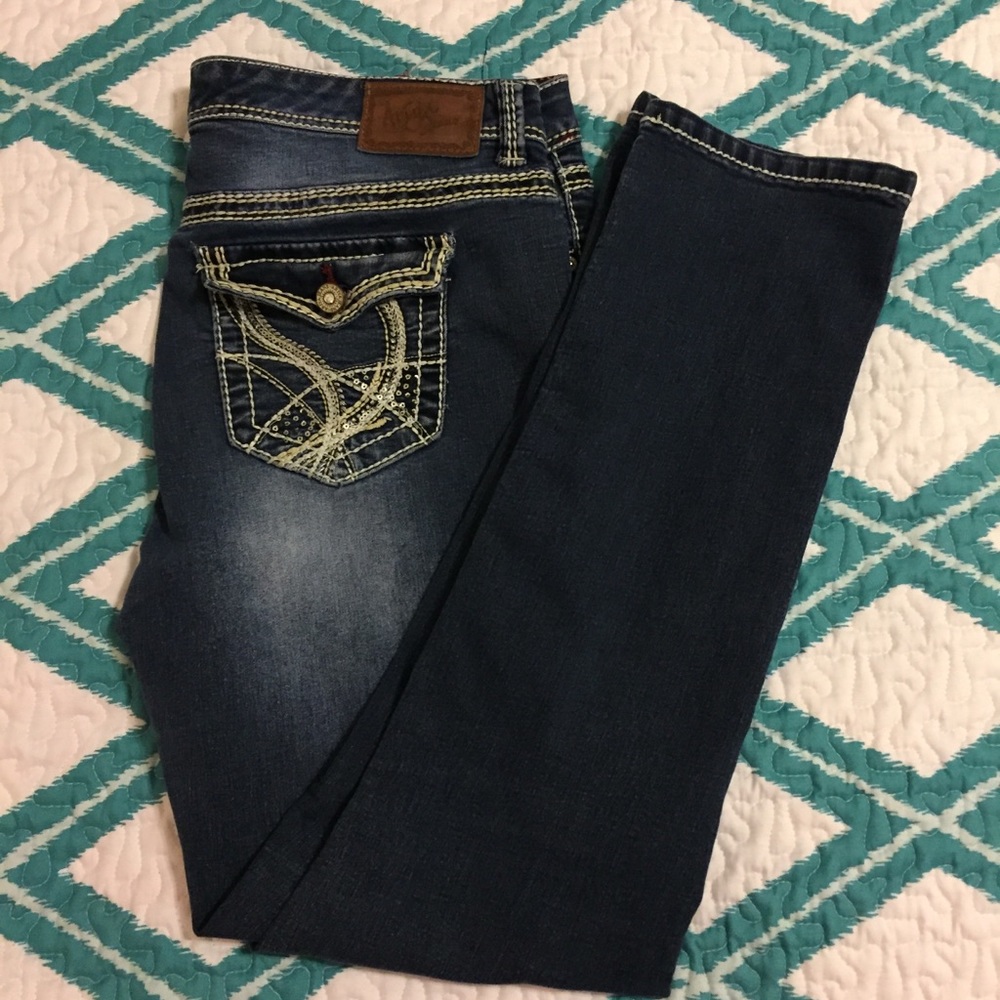 Glam Sequin Jeans